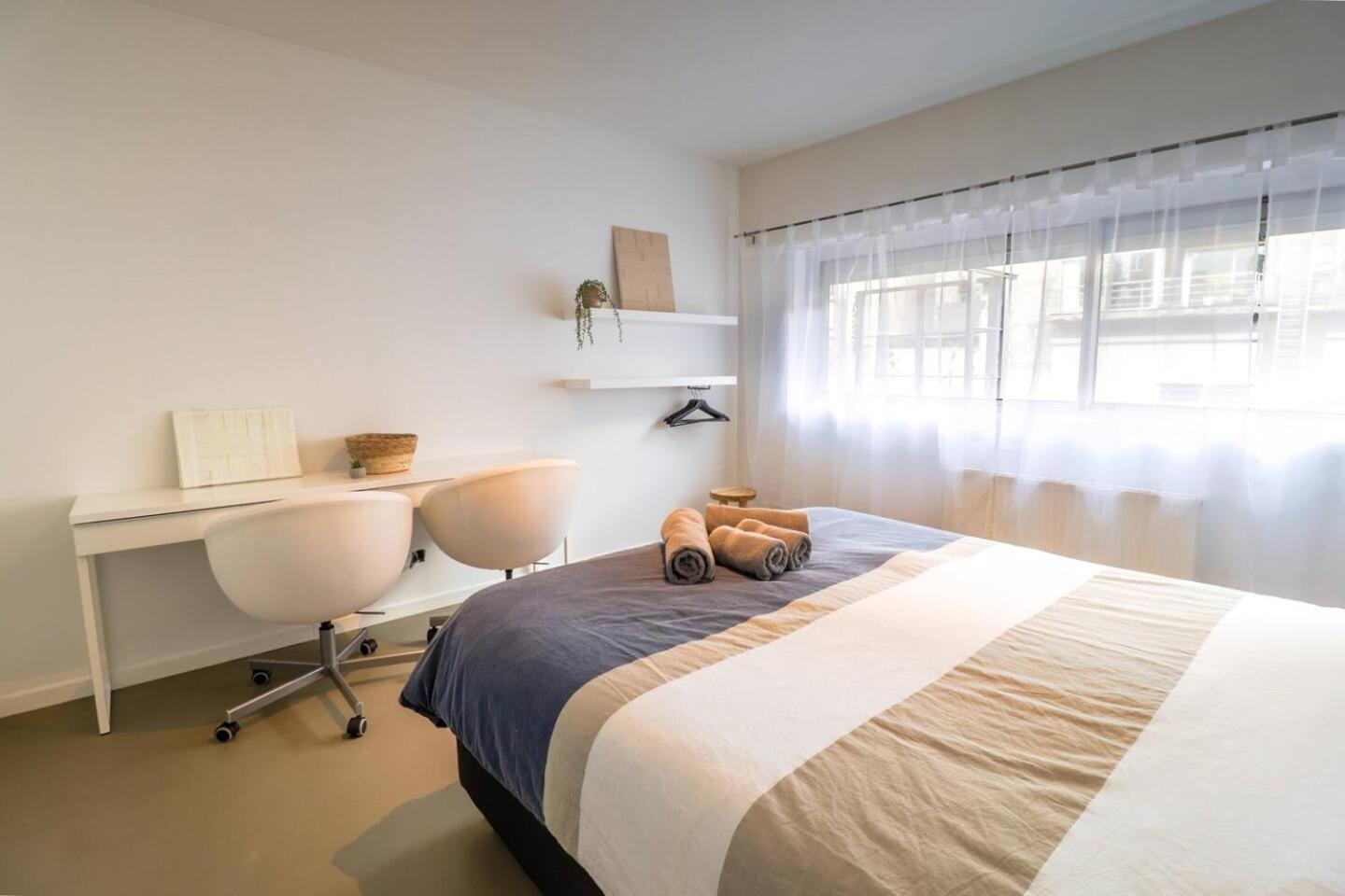 Apartment Scheldekaai Amberes Exterior foto
